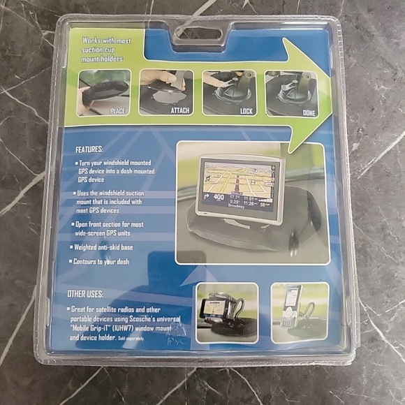 Scosche Universal Portable GPS Dash Mount - Picture 2 of 2